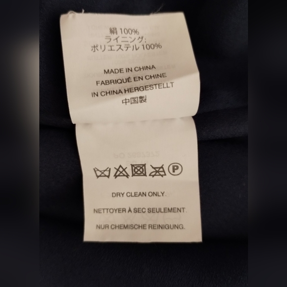 J. CREW Top 100% Silk Blue Green Print Tank size Small Fully Lined Summer - Picture 12 of 12